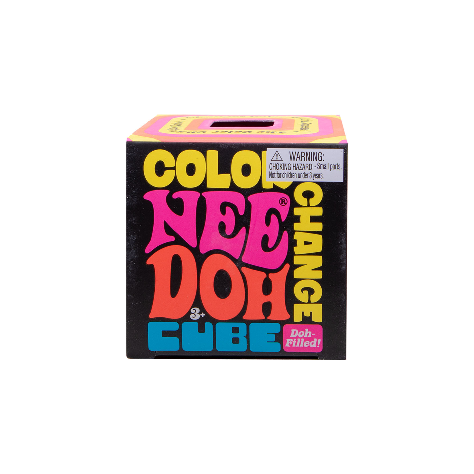 Schylling NeeDoh? Color Change Cube - Squishy Sensory Toy That Changes Color - Image 2