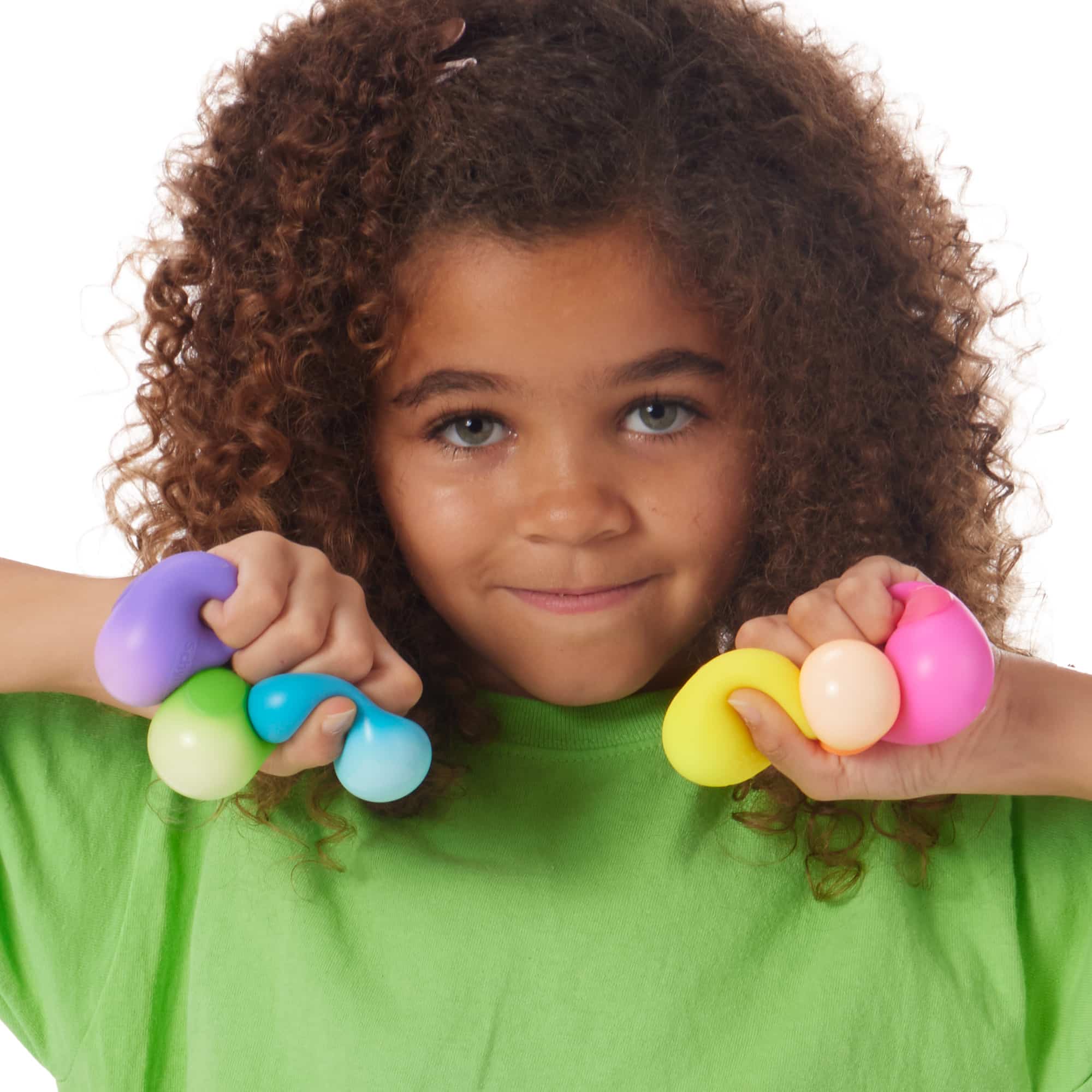 NeeDoh® Rainboh | 6 Teenie Sensory Squishies in Storage Case - Image 5
